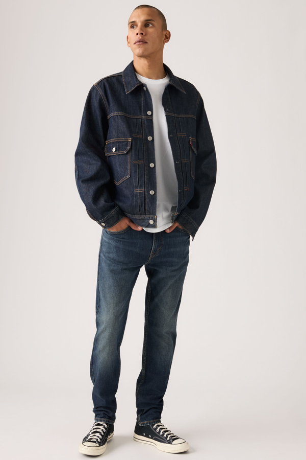 Vaqueros Skinny 510 - Hombre - 28X30 - Lavado oscuro / Play A Tune