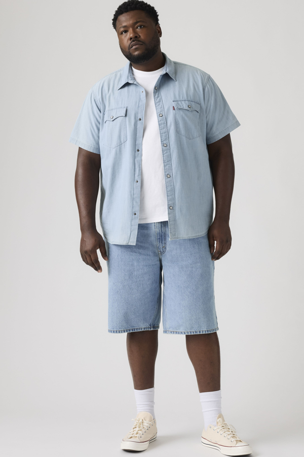 Shorts holgados 469 (tallas grandes) - Hombre - 44 - Azul / Light Run Short