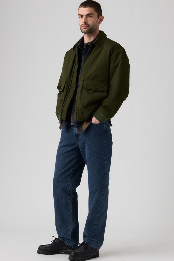 568 Loose Straight Vaqueros - Hombre - 28X30 - Dark Wash / Looking Up