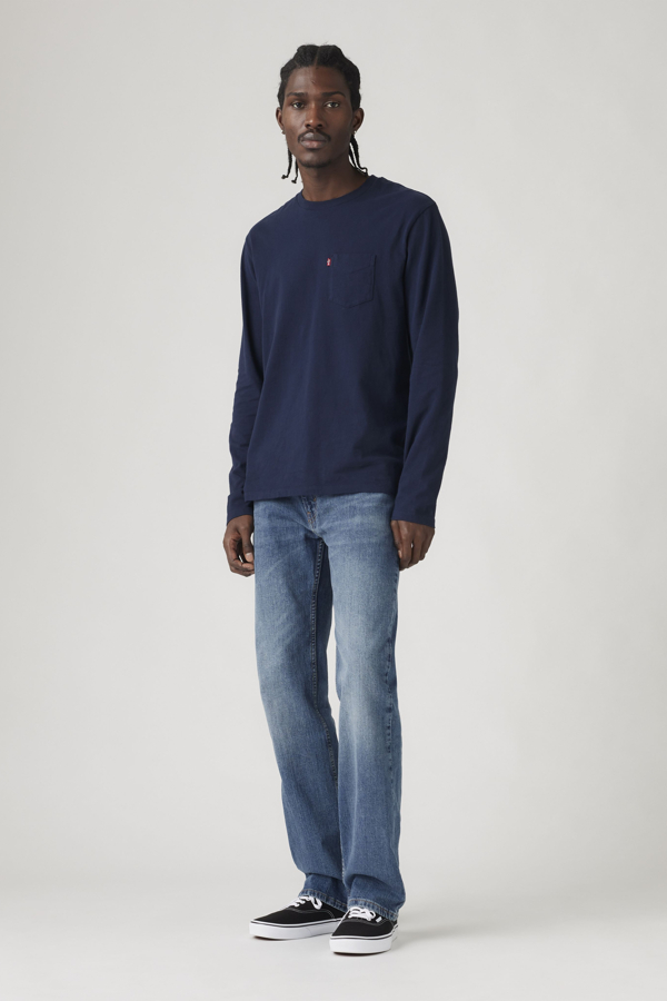 Jean ceñido Bootcut 527 - Hombre - 29X32 - Lavado medio / Blue Tunes