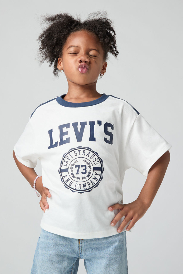 Camiseta Sporty Oversized infantil - Chicas - 2A - Neutral / Big Dipper