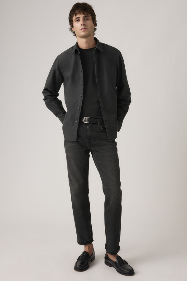 502 Taper Vaqueros - Hombre - 36X32 - Negro / Moonlit Shadows Selvedge