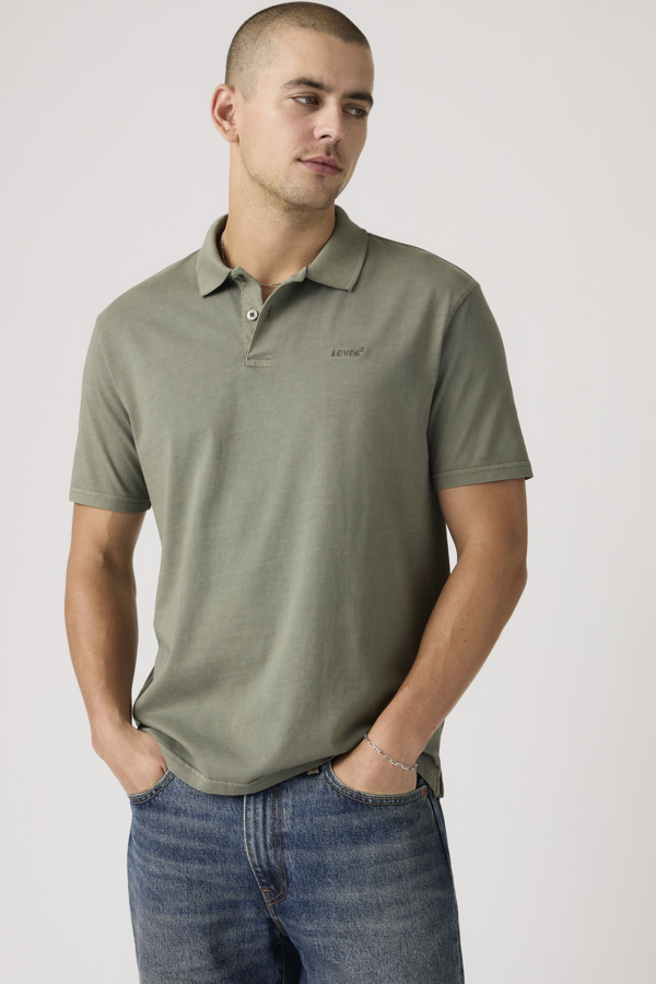 Authentic Polo - Hombre - 2XL - Verde / Garment Dye Mulled Basil