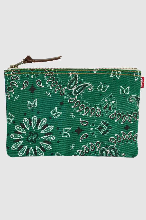 Graphic Small Pouch - Men - One Size - Green / Eden Print