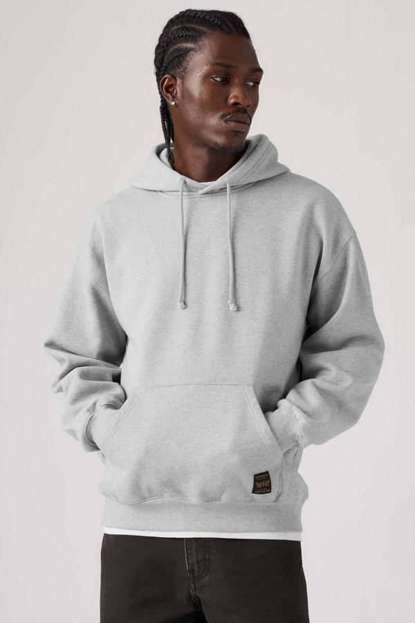 Workwear Pullover Hoodie - Hombre - L - Grey / Silver Heather Gray