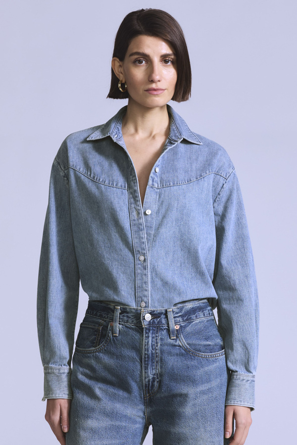 Camisa Rider - Mujer - L - Azul / Star Blue