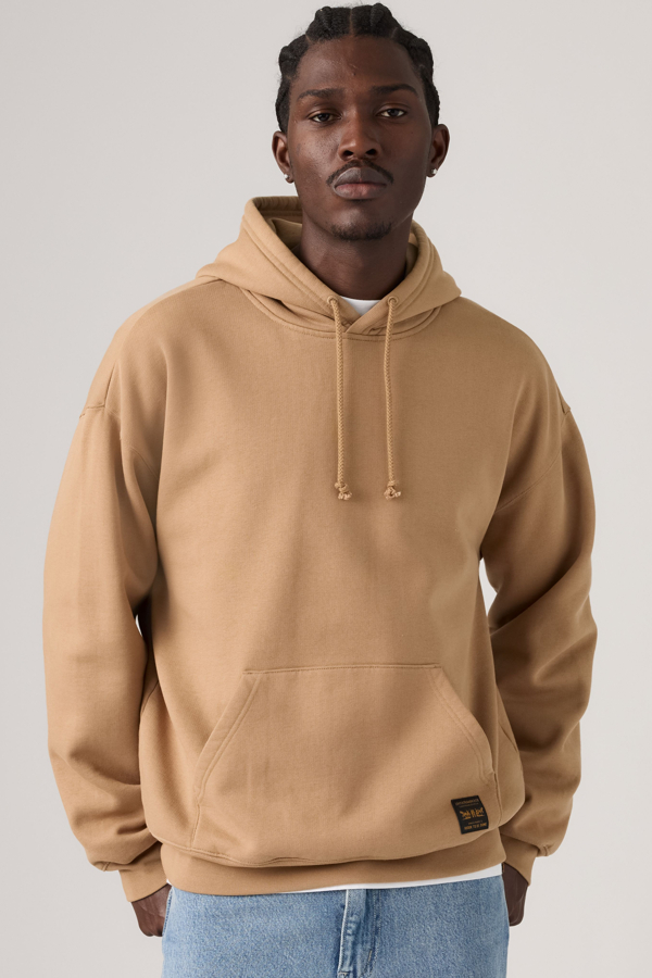 Workwear Po Hoodie - Hombre - L - Brown / Tiger'S Eye Brushed