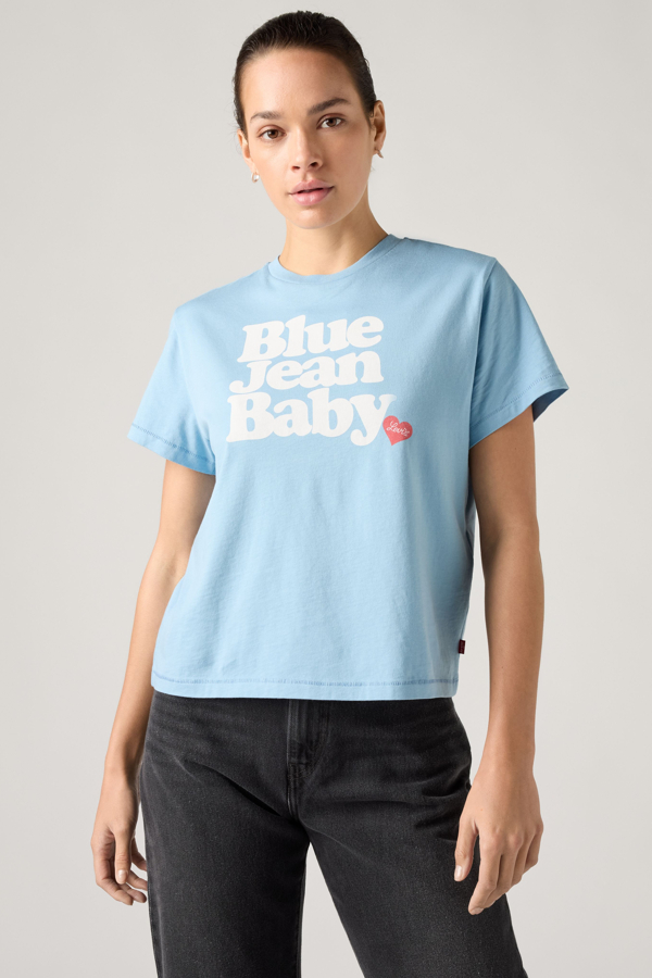 Camiseta Graphic Classic - Mujer - L - Azul / Glacier Lake