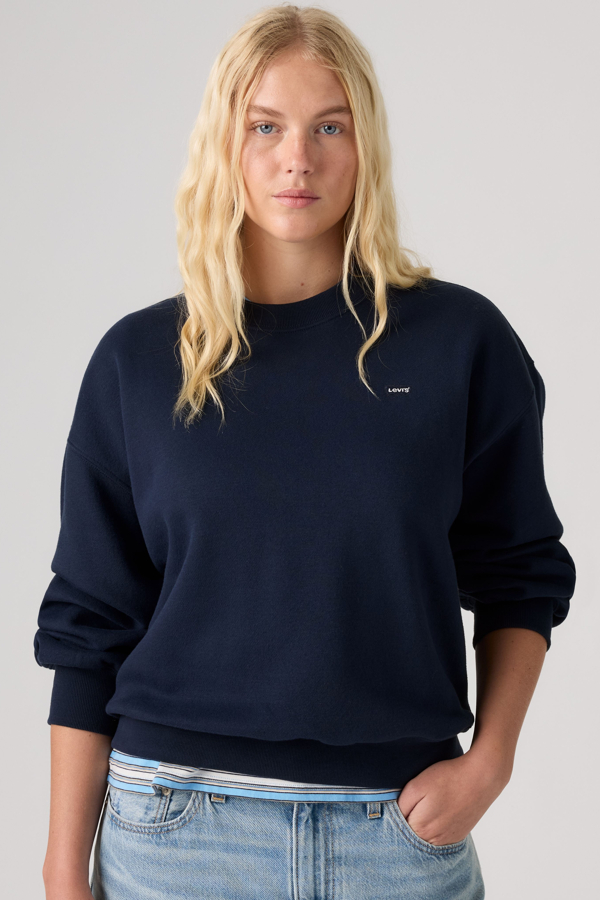 Everyday Crewneck Sweatshirt - Mujer - L - Blue / Navy Blazer