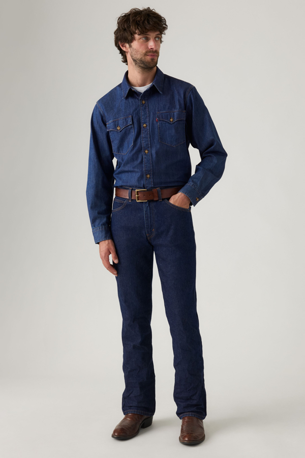 Vaqueros Bootcut 537 Western - Hombre - 29X32 - Lavado oscuro / Rocky Rinse