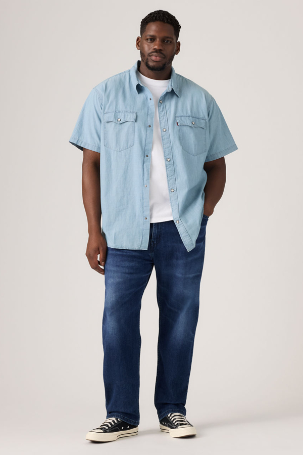 Vaqueros Taper 502 (tallas grandes) - Hombre - 40X34 - Azul / Myers Day Adv Tnl