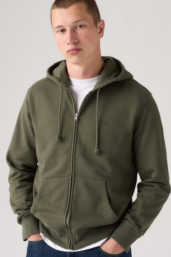 New Original Zip Up Hoodie - Hombre - 2XL - Green / Deep Depths