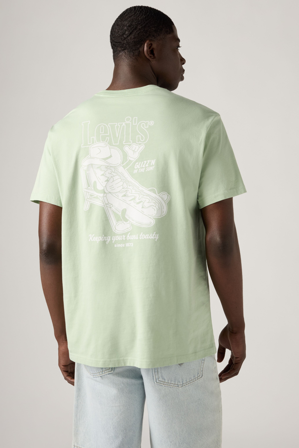 Camiseta de fit holgado - Hombre - 2XL - Verde / Glizzn in The Sun Cameo Green