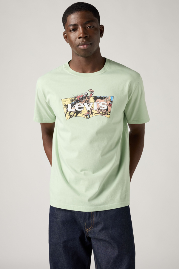 Camiseta de fit holgado - Hombre - 2XL - Verde / Cameo Green