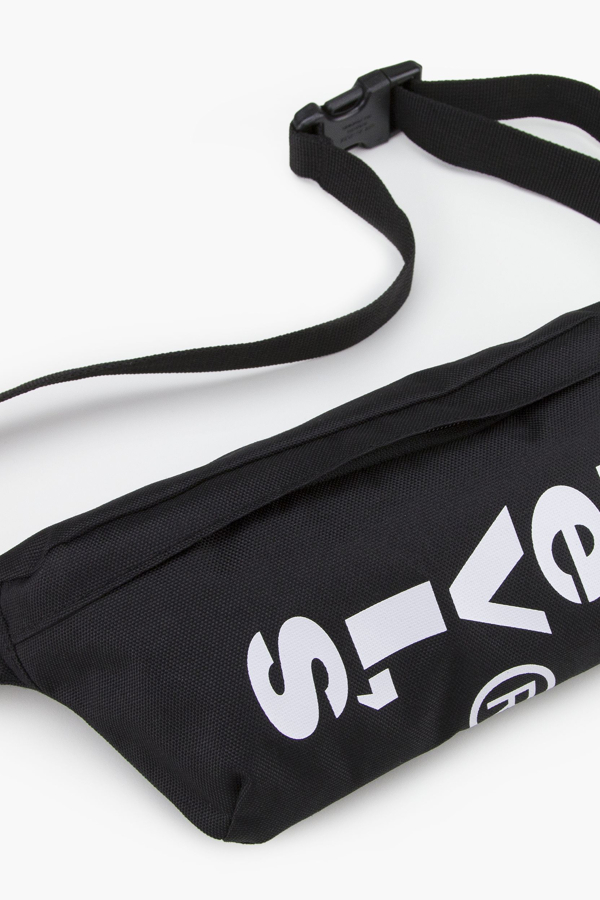 Riñonera Pequeña Banana Wordmark - Mujer - One Size - Negro / Regular Black