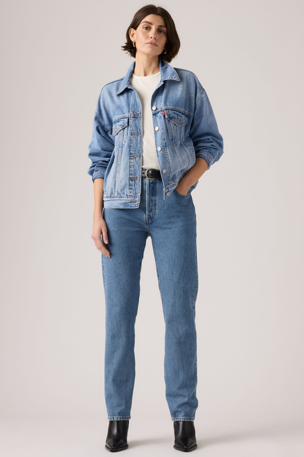 501 Original Vaqueros - Mujer - 23X30 - Lavado medio / Medium Indigo Stonewash