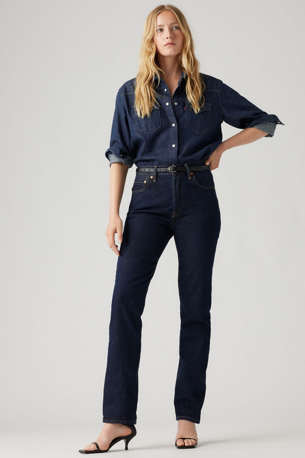 Jean 501 Levi's Original - Mujer - 23X32 - Azul / Deep Breath