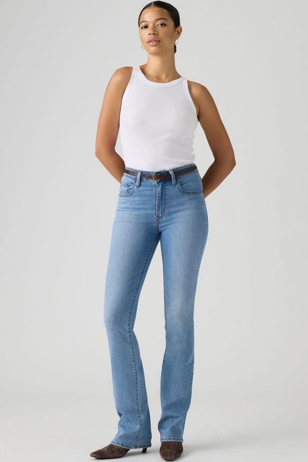 Vaqueros Bootcut 725 de tiro alto - Mujer - 23X30 - Lavado medio / True Blue Mid