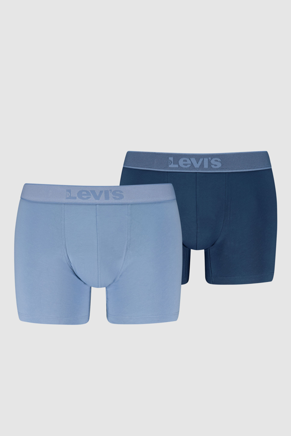 Levi's Twill Boxer Brief 2 pack - Hombre - 2XL - Azul / Light Blue/Navy