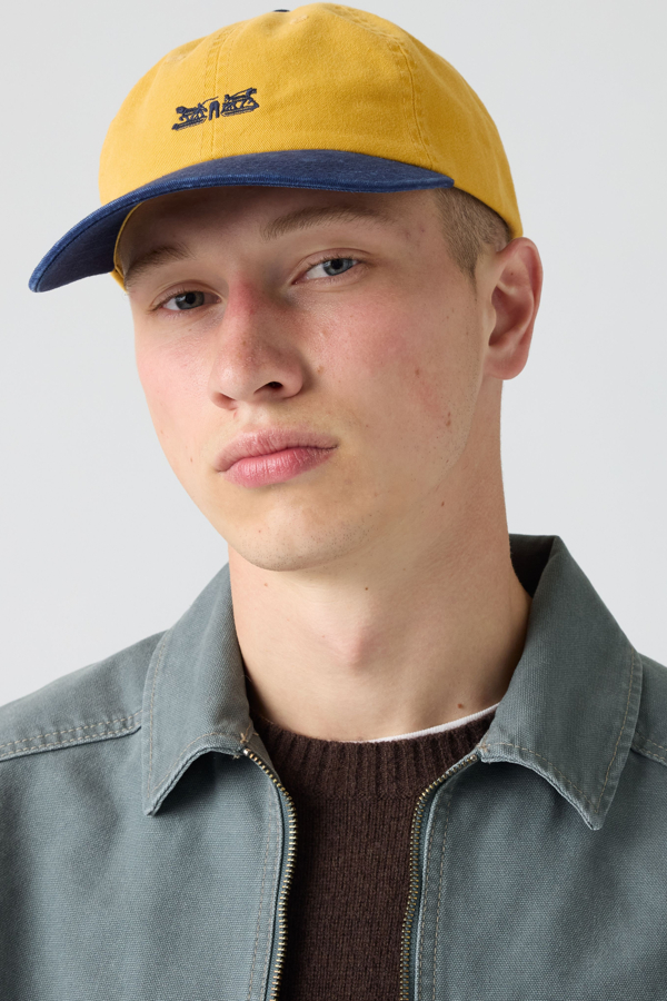 Rockridge Dad Cap - Men - One Size - Yellow / Twin Golden Spice/navy Blazer
