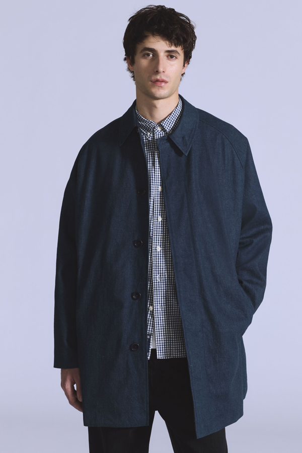 Abrigo Denim Mac - Hombre - L - Azul / Idea Blue