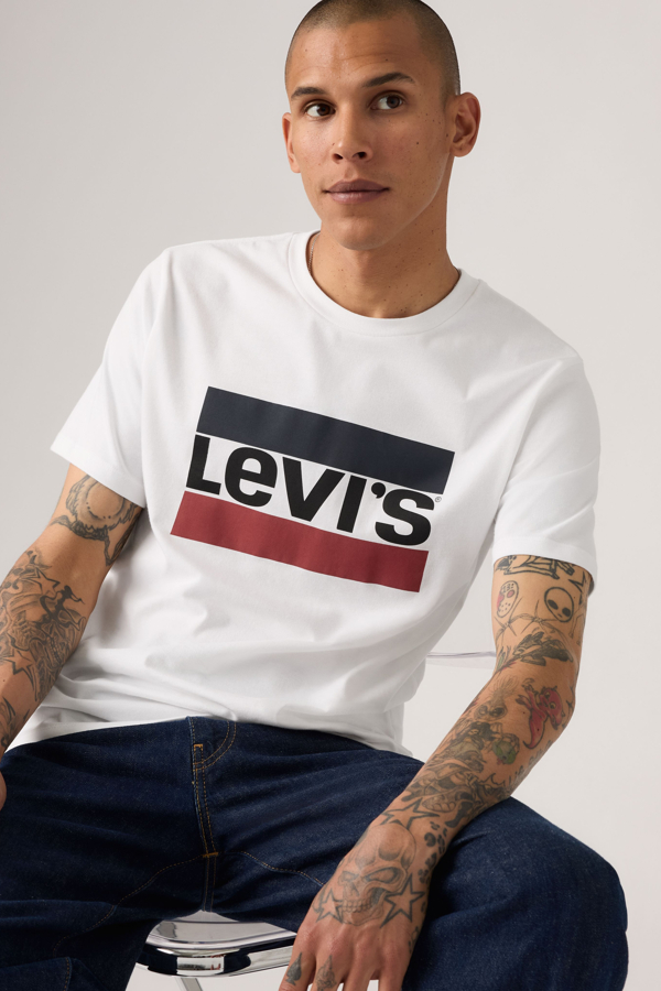 Camiseta gráfica de deporte - Hombre - 2XL - Blanco / White