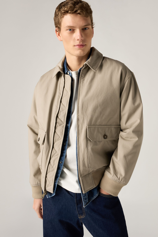 Chaqueta Cortland - Hombre - 2XL - Crema / Vintage Khaki