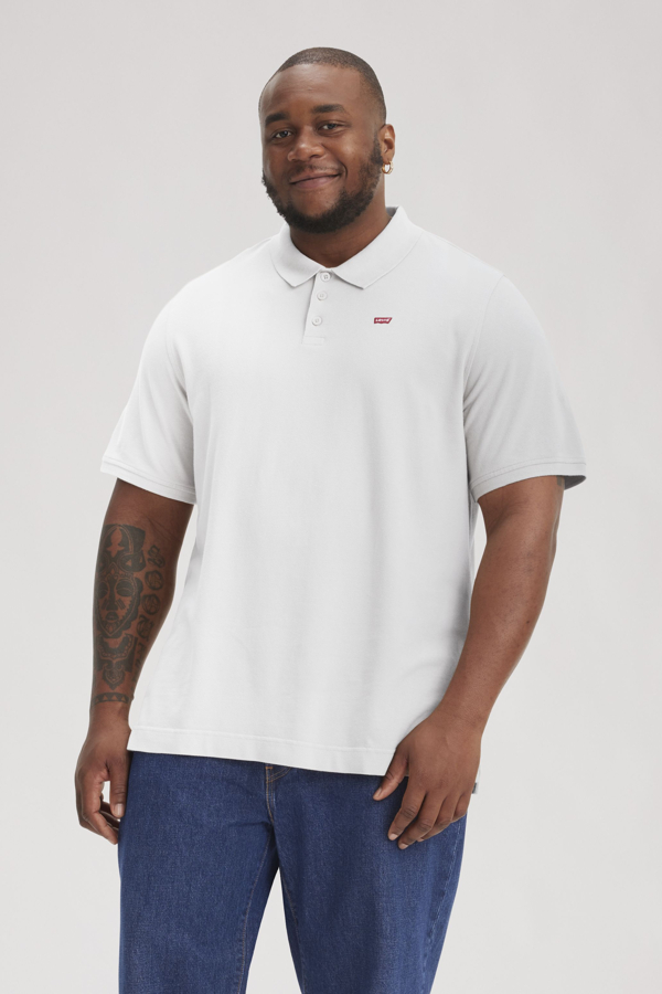 Polo Housemark (tallas grandes) - Hombre - 4XL - Blanco / White +