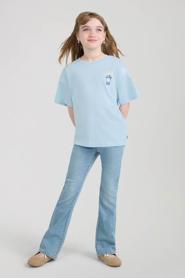 Teenager Boba Oversized Tee - Girls - 12A - Neutral / Angel Falls