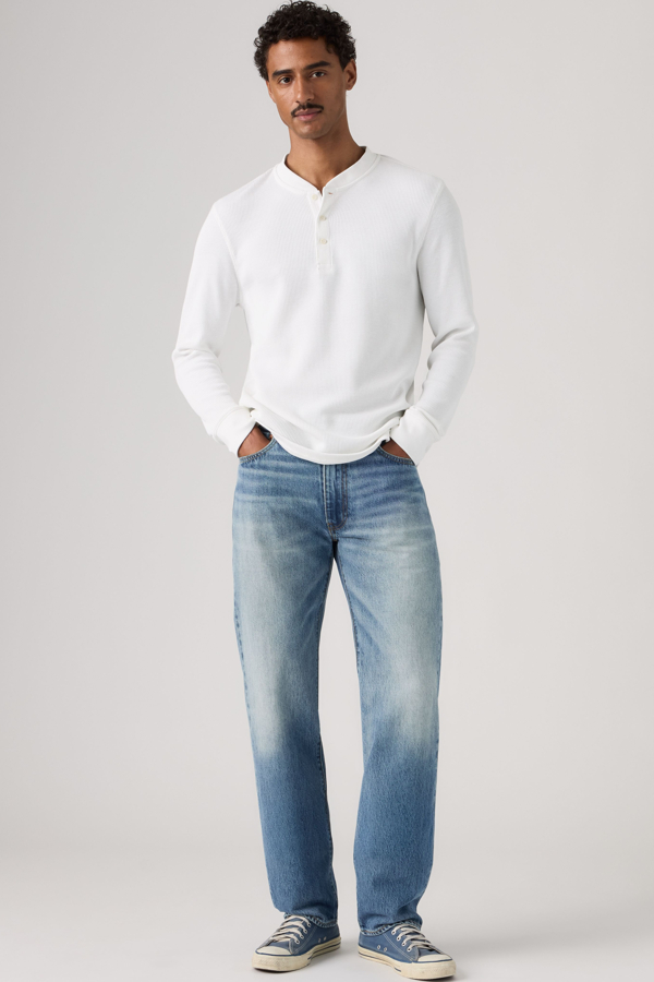 Vaqueros 555 relajados rectos - Hombre - 28X32 - Lavado medio / Indigo Champion