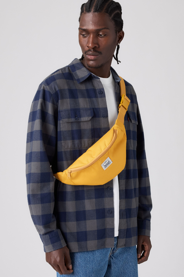 Levi's Duboce Sling Bag - Men - One Size - Yellow / Temp Solid