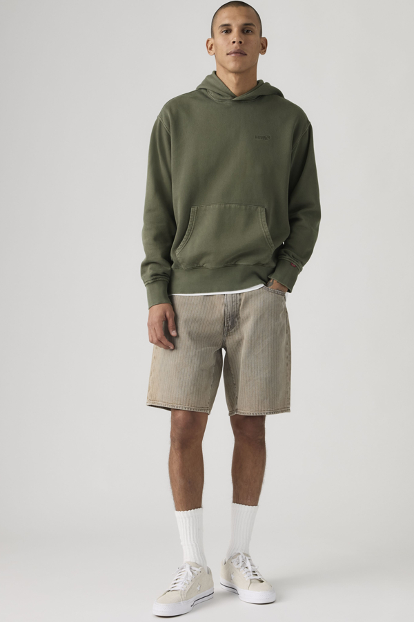 468 Loose Shorts - Hombre - 31 - Gris / Uniform Badge Overdye