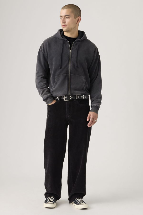 Vaqueros 578 Baggy de pana - Hombre - 36X34 - Negro / Meteorite 8W Cord