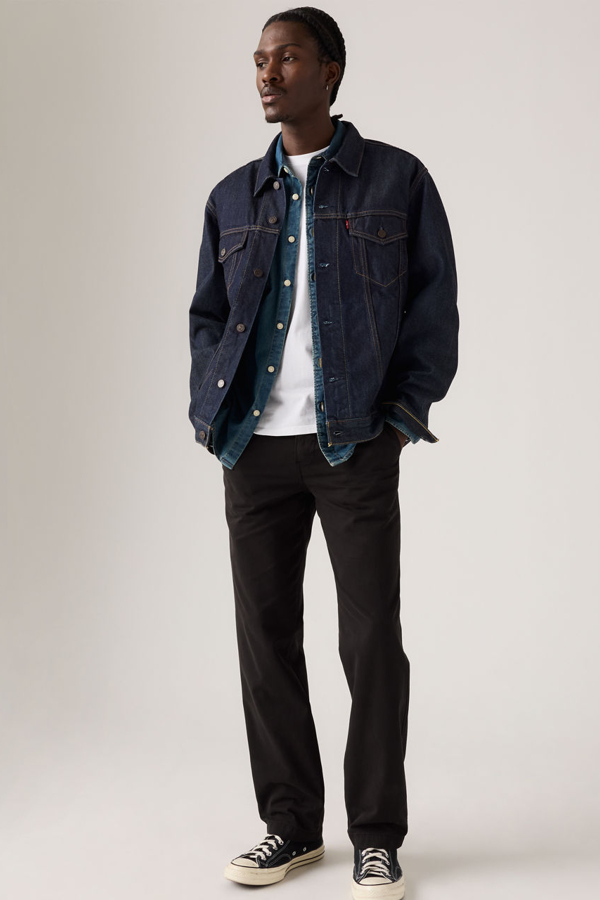 XX Chino Authentic Relaxed - Hombre - 38X34 - Negro / Meteorite Ns Authentic Twill Gd