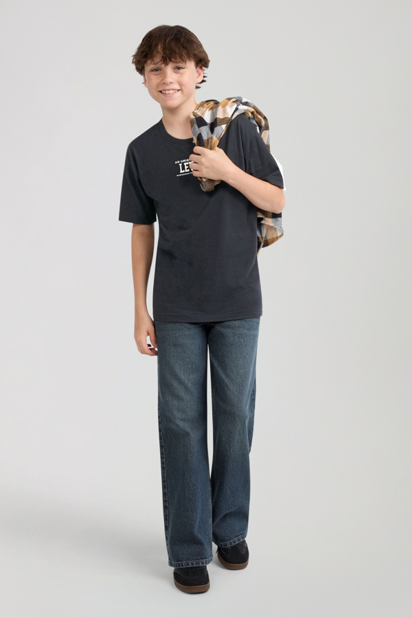 Teenager Rev The Engine Tee - Boys - 10A - Black / Jet Black