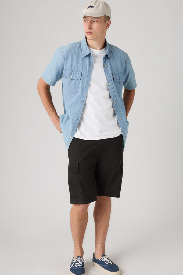 Shorts Carrier Cargo - Hombre - 29 - Negro / Meteorite Lightweight