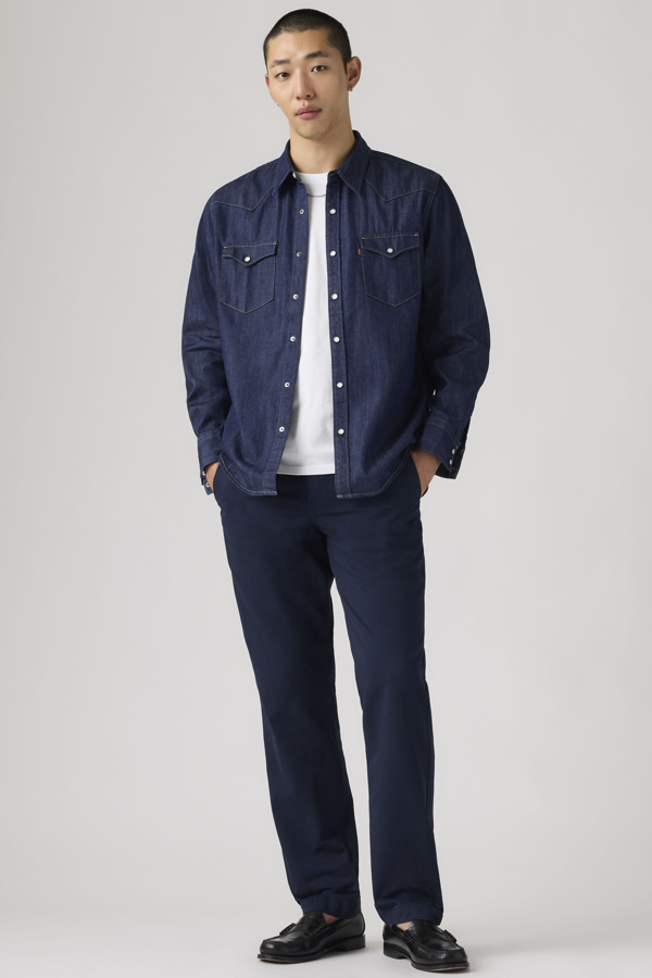 XX Chino Authentic Relaxed - Hombre - 30X34 - Azul / Navy Blazer Garment Dye