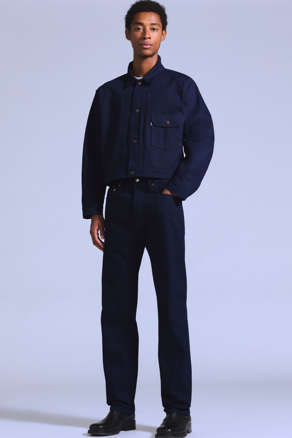 1980's 501 Vaqueros - Hombre - 36X32 - Blue / Rigid