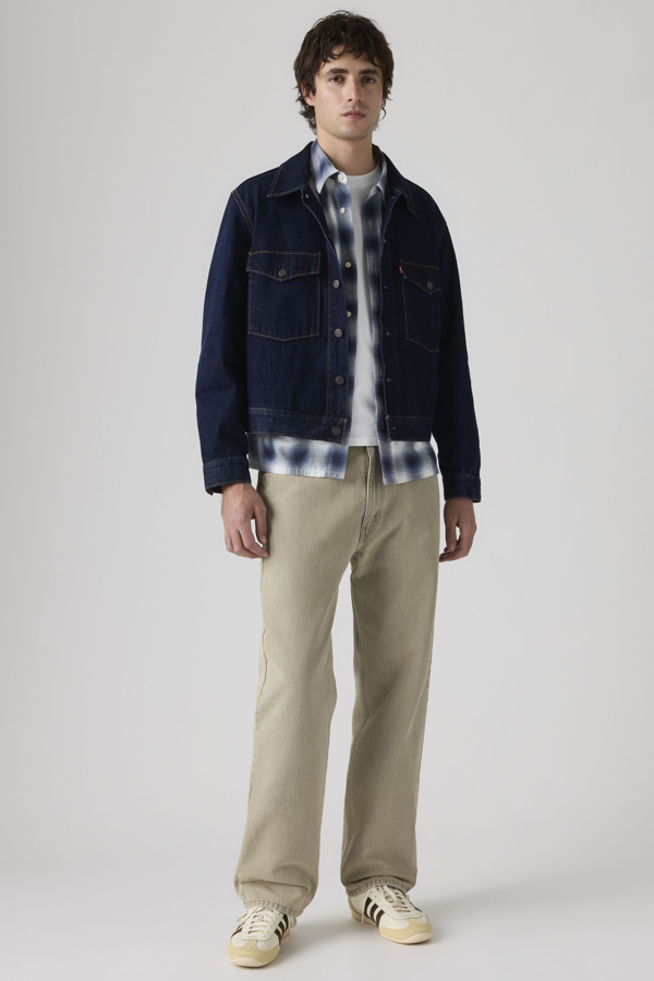 565 Loose Straight Vaqueros - Hombre - 28X32 - Gris / Thats The Answer Over Dye