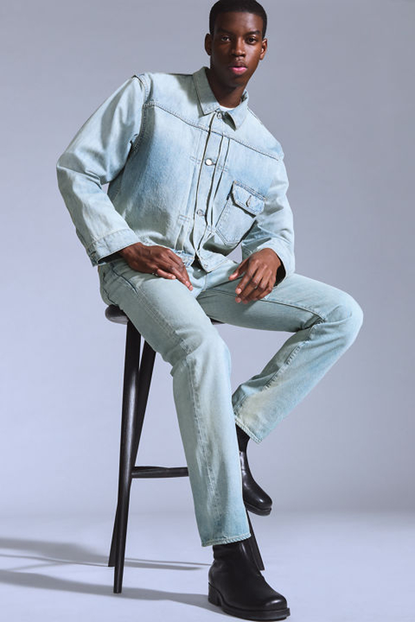 Vaqueros 501 1980s - Hombre - 36X34 - Azul / Mij 501 River