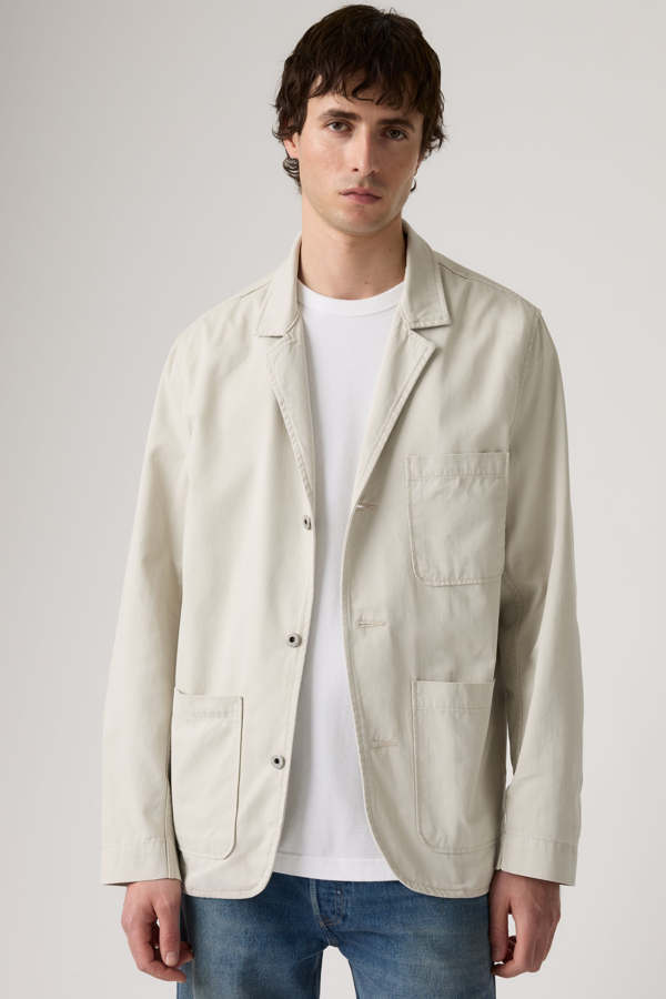 Blazer Antonio - Hombre - L - Blanco / Pumice