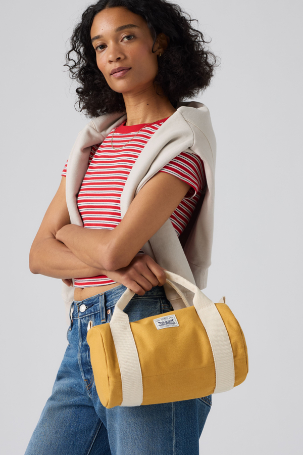 Harley Small Barrel Bag - Men - One Size - Yellow / Cool Yellow
