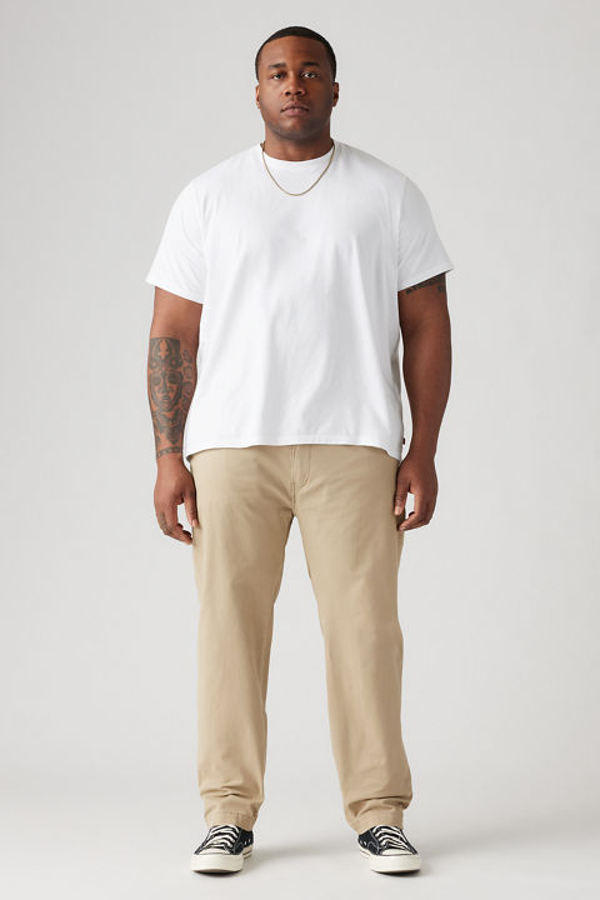 Pantalones XX Chino Standard Taper (tallas grandes) - Hombre - 48X34 - Neutral / True Chino Stretch Twill