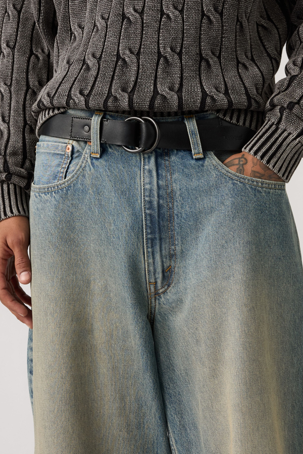Camden Ring Belt - Hombre - 85 - Negro / Caviar