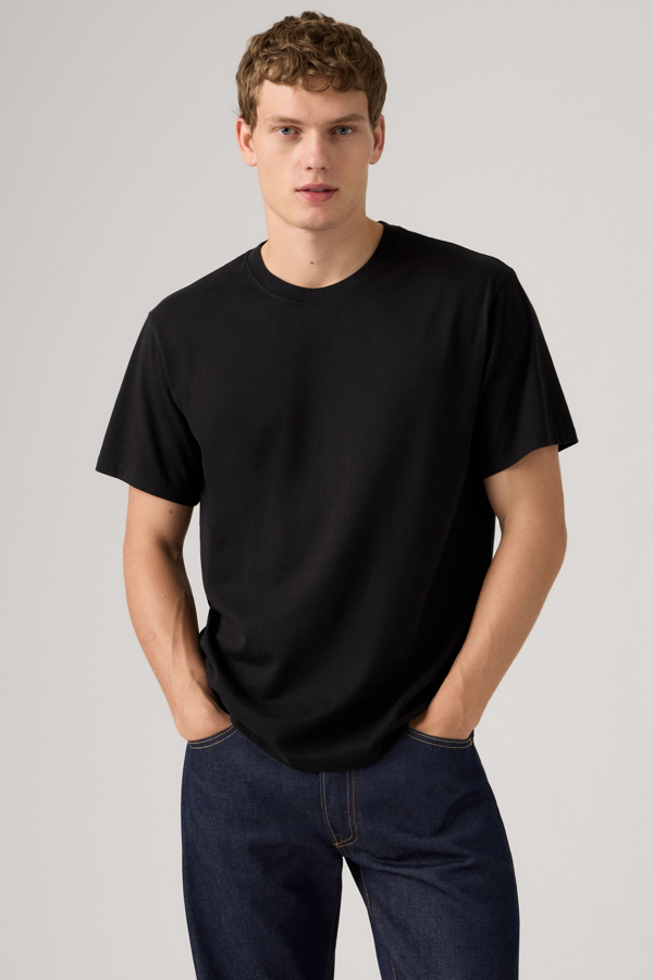Camiseta Essential - Hombre - S - Negro / Mineral Black