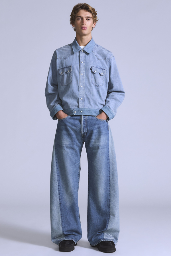 Vaqueros 501 1980's Customized - Hombre - 30X32 - Lavado medio / Rancho MIJ