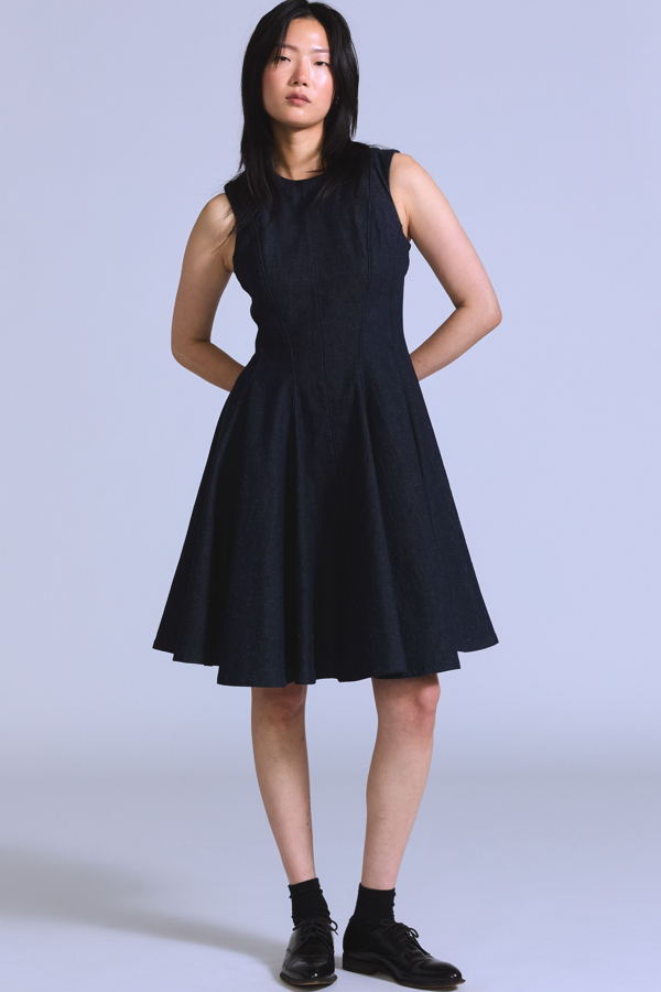 Flare Dress - Mujer - L - Dark Wash / Romeo