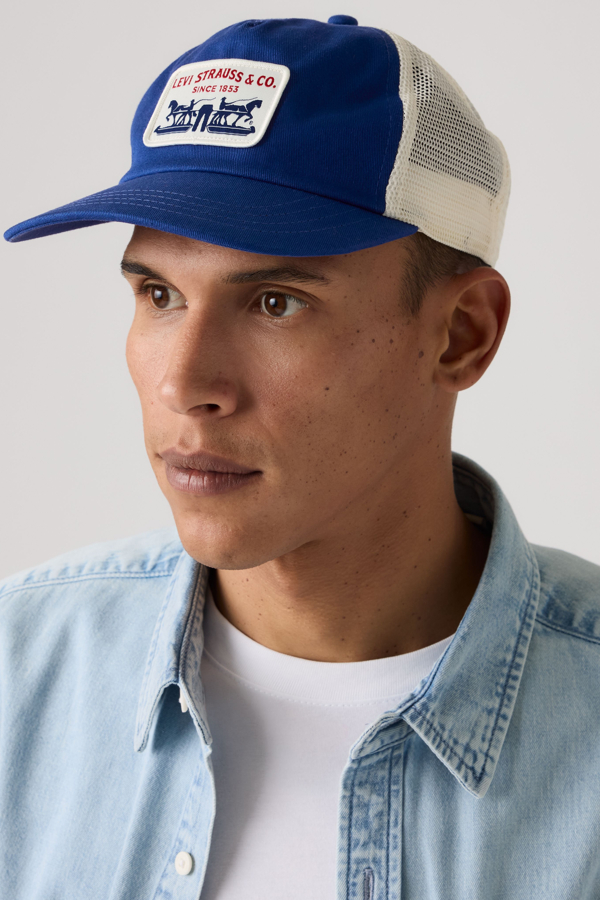 Presidio Trucker Cap - Hombre - One Size - Azul / True Blue