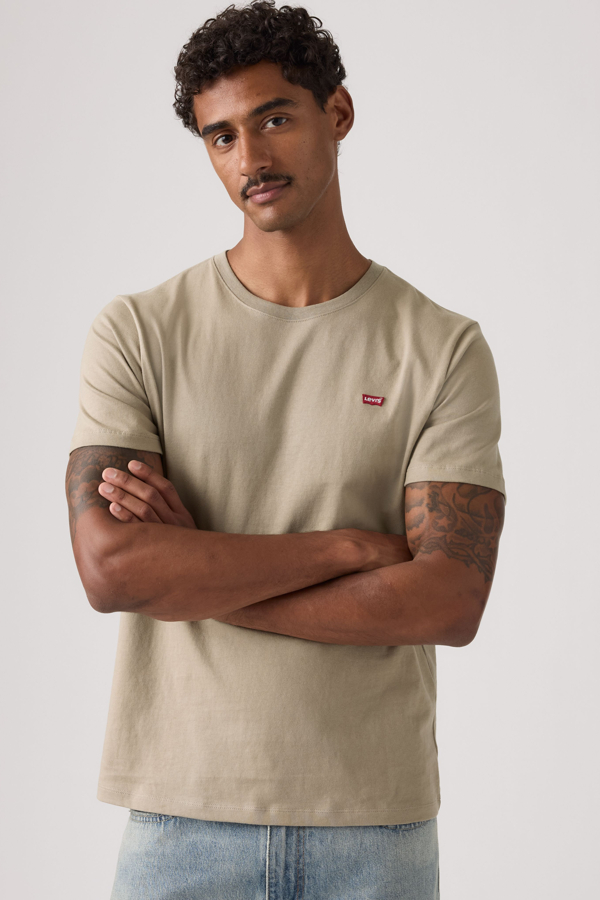 Camiseta Housemark Original - Hombre - L - Crema / Vintage Khaki