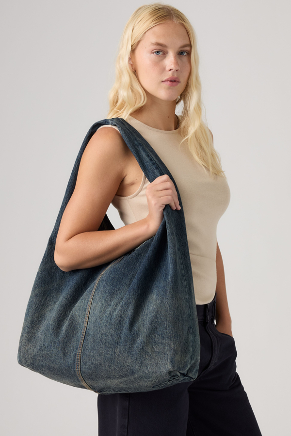 Levi's Emerson Shoulder Bag - Women - One Size - Blue / Laid In The Meadow